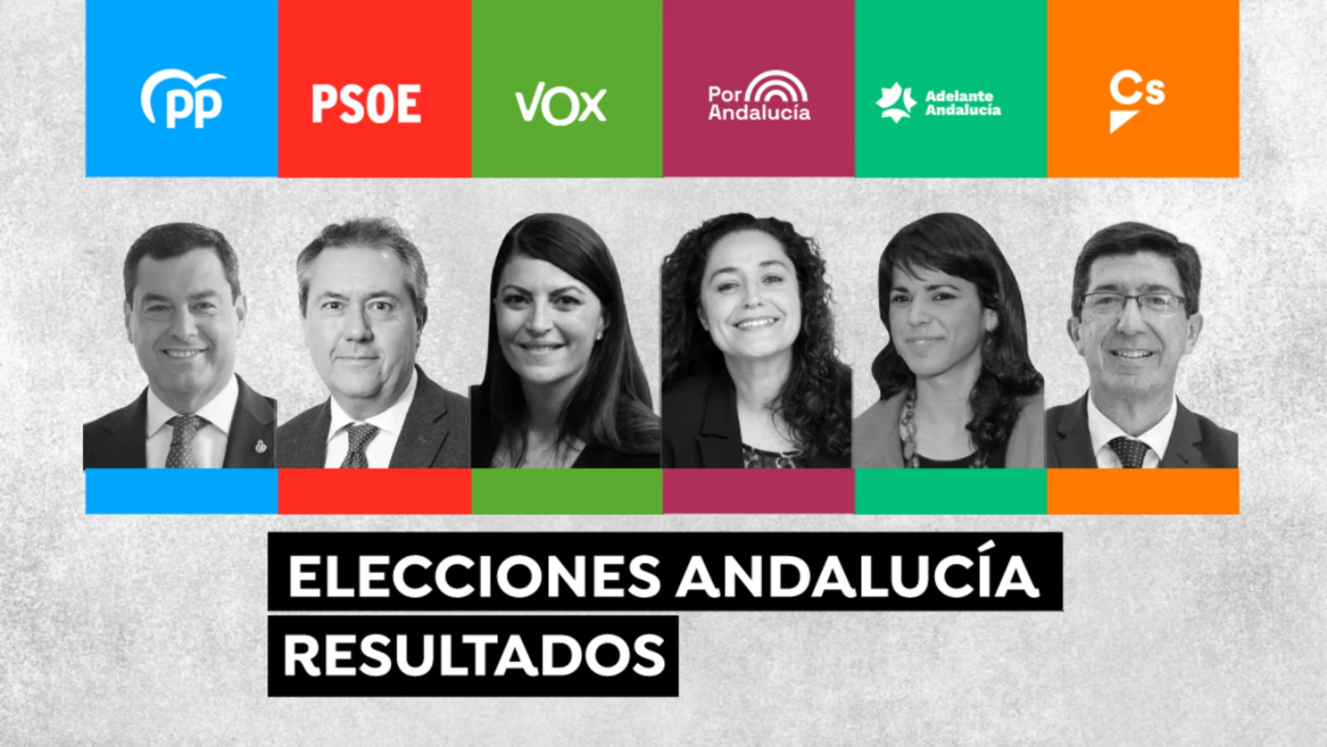 Candidatos en las elecciones al Parlamento de Andalucía