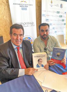 El hispanista Marcelo Gullo con Testimonios Azules Joseantonianos