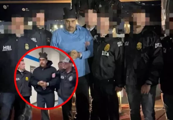 Cae Nicolás Maduro. Esposado y detenido en Estados Unidos