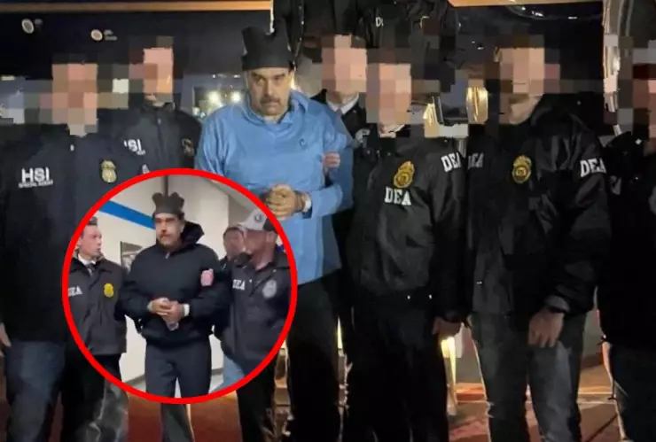Cae Nicolás Maduro. Esposado y detenido en Estados Unidos