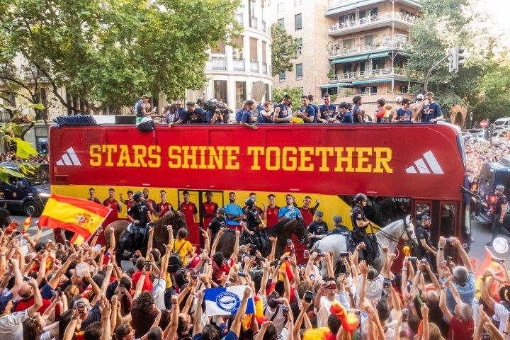 La charanga de España en el mundial ya ha finalizado todos a sus casas